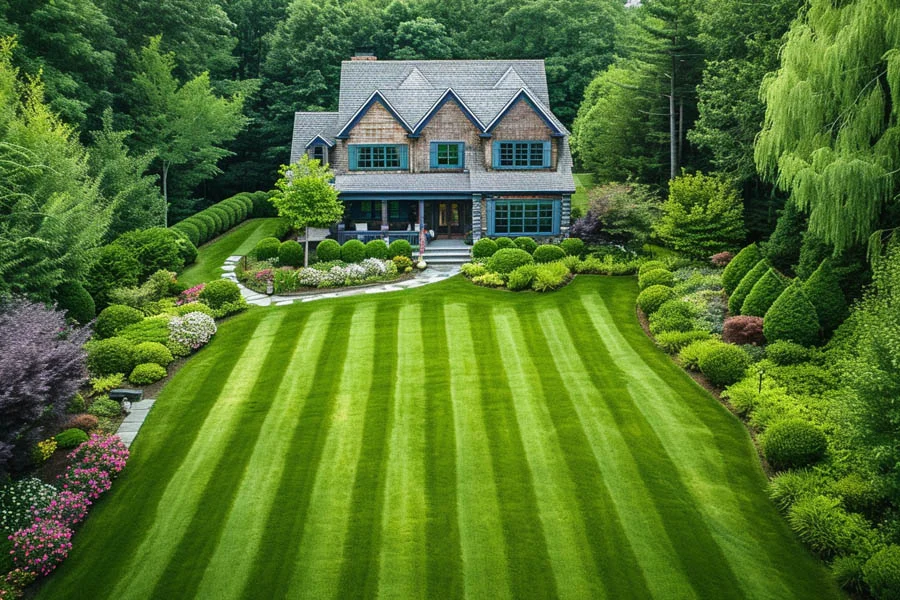 electric push lawnmower